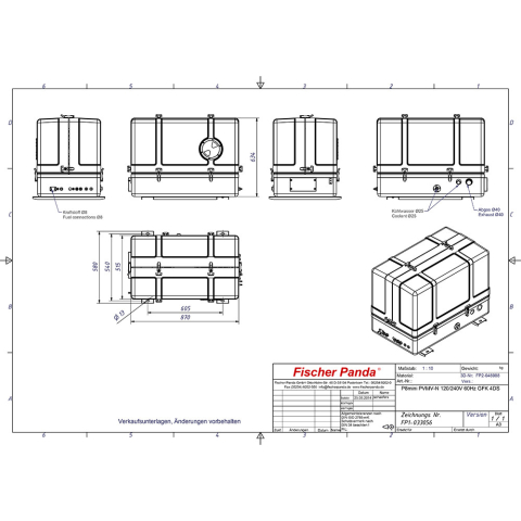 Generator Fischer Panda PVMV-N 8 MINI | Manel Service