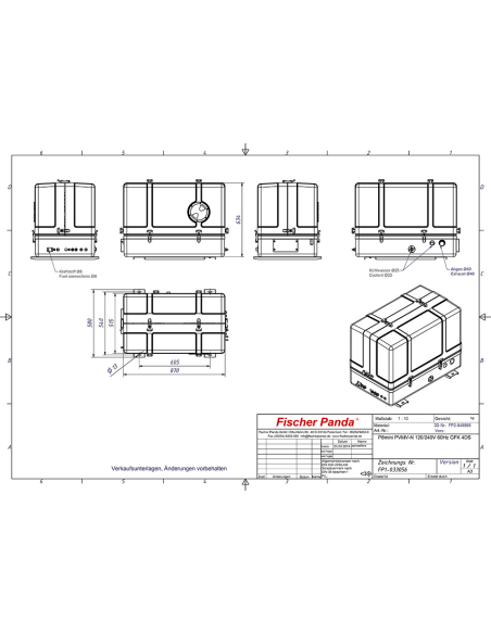 Generator Fischer Panda PVMV-N 8 MINI | Manel Service