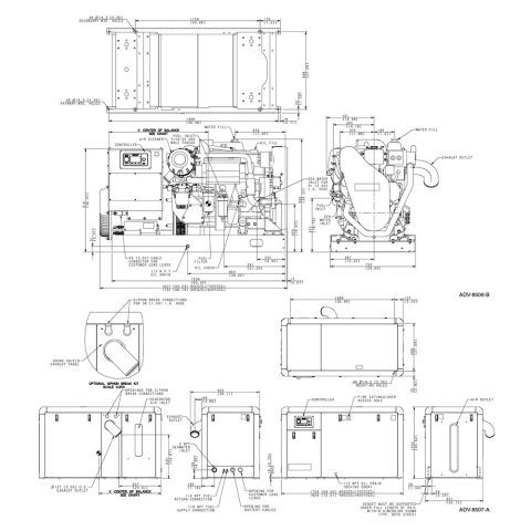 KOHLER 70EFOZDJ marine generator | Manel Service