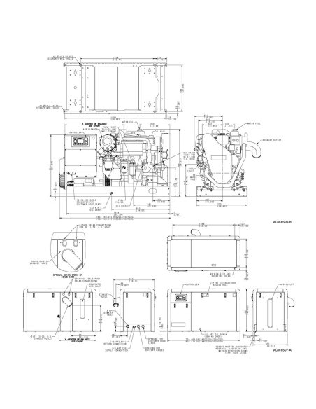 KOHLER 70EFOZDJ marine generator | Manel Service