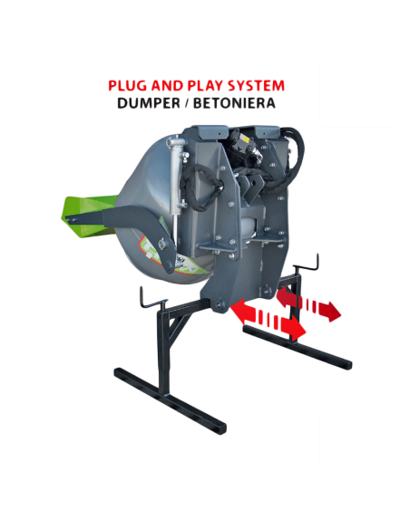 Carrello Cingolato MCH Minidumper H600CM