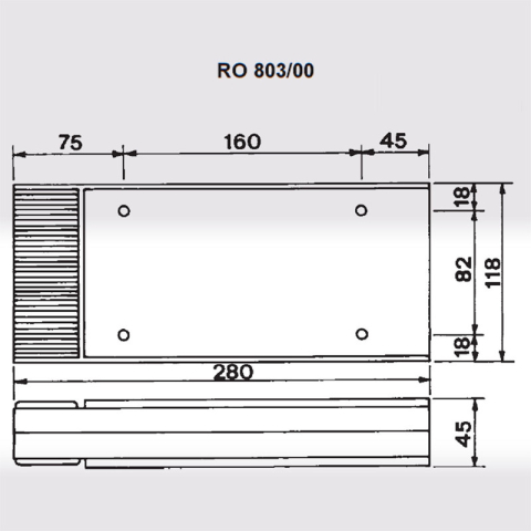 OIL HEATER RO-803/00 700W | Manel Service