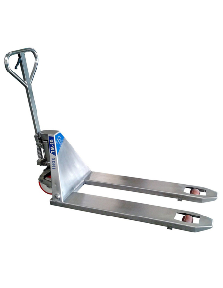 BADA TM20 TRANSPALLET MANUALE IN ACCIAIO INOX 100% 2000KG