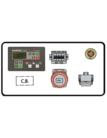 Generator 44KVA Automatic Panel | Manel Service