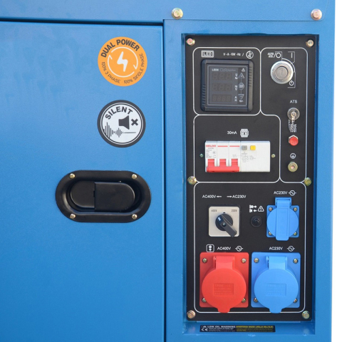 Generatore 9KVA mono/trifase StageV
