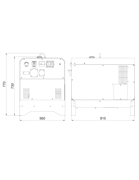 MASE PD 70 S Generatore 6,3KVA StageV