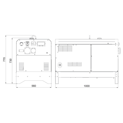MASE PD 10 S Generator 9,3KVA StageV