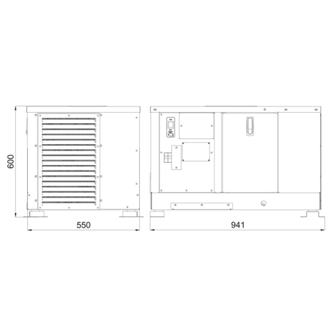 Mase Voyager 6020 DM vehicle generator 7,5KVA