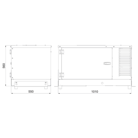 Mase Voyager 9010 DM Generatore veicolare 10,3KVA
