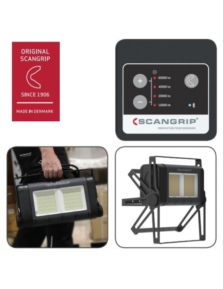 SCANGRIP SITE LIGHT 60 - 60000 lumen Construction site light LED