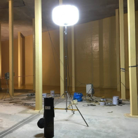 NOLEGGIO TORRE FARO LIGHT GLOBE 33000 Lm | Manel Service