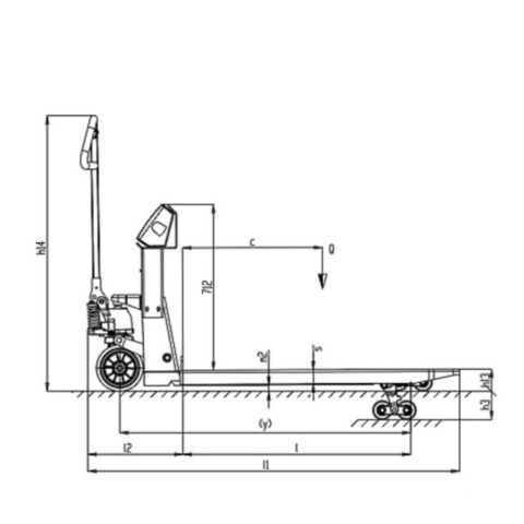 Lifter Pramac GS/P 25 Transpallet | Manel Service