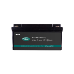 Batterie AGM-Power 12V 80Ah Absorbed Glass Matt