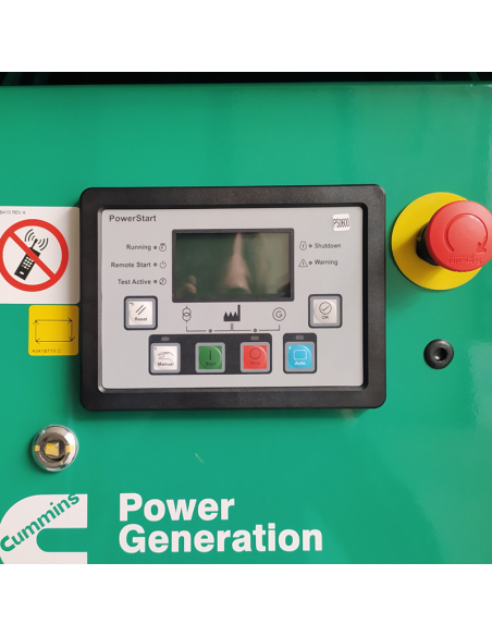 Generatore Cummins C44D5EQ 44KVA aperto