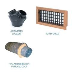 Vitrifrigo Kit seconda griglia di mandata (solo MACS 12000-16000) - TEAK