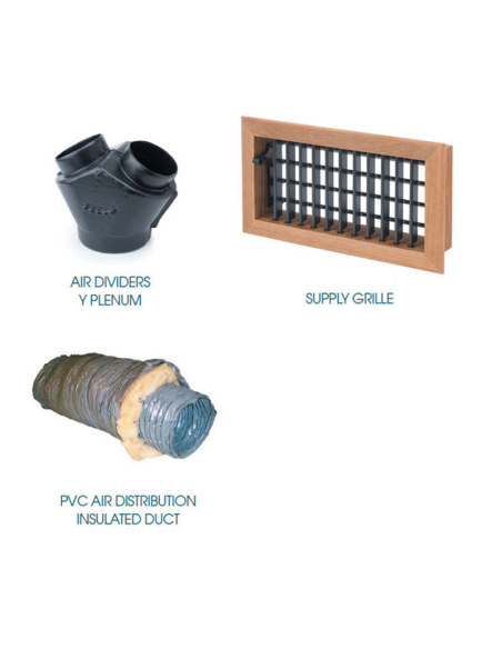 Vitrifrigo Kit seconda griglia di mandata (solo MACS 12000-16000) - TEAK