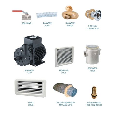 Vitrifrigo Accessory Kit for AC 7000 Btu/h