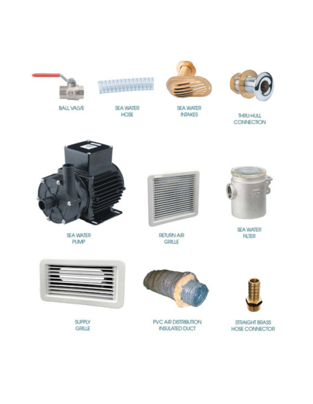 Vitrifrigo Accessory Kit for AC 16000 Btu/h