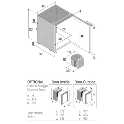 VITRIFRIGO C42L Frigo / Freezer 42L | Manel Service