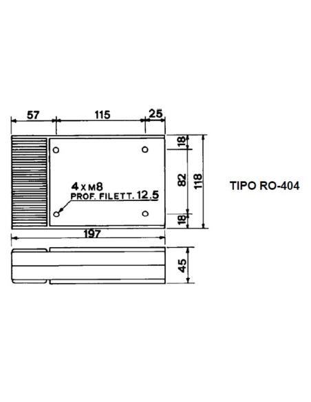 Oil Heater RO-404/00 350W