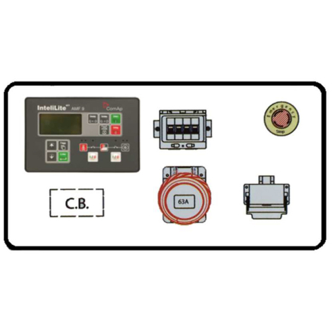 Generatore 46 KVA Quadro Automatico