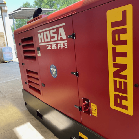 MOSA GE 85 FR-5 Generator Set