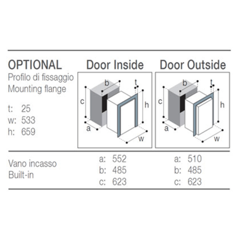 VITRIFRIGO C90i FRIGO-FREEZER VEICOLARE 90l CON AIRLOCK VI