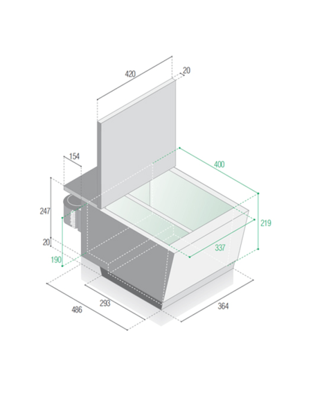 Vitrifrigo V31 frigo-freezer 31l | Manel Service