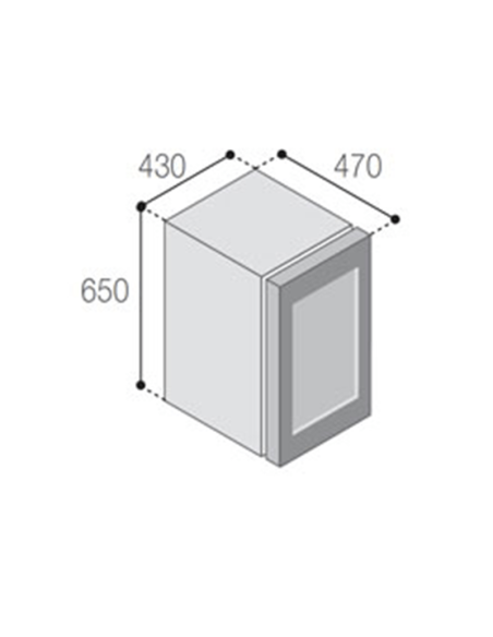 Vitrifrigo DCW62 Wine Cellar 62l