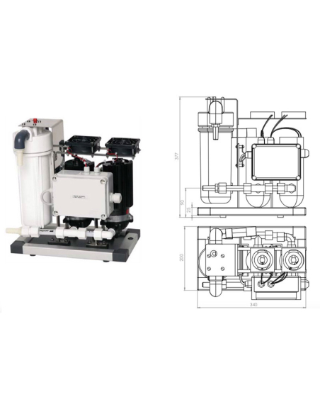 SCHENKER SMART 60 TOUCH watermaker