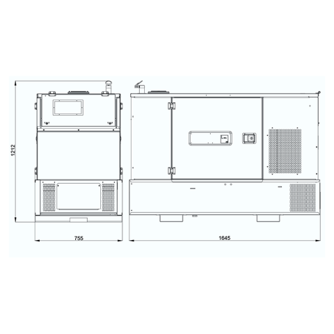 Mase MPL 23 US-Y generator 22KVA | Manel Service