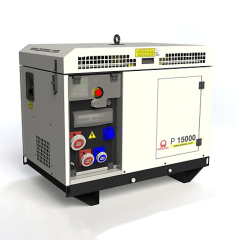PRAMAC P15000 Generator 14kVA Single-Phase - Three-Phase STAGEV