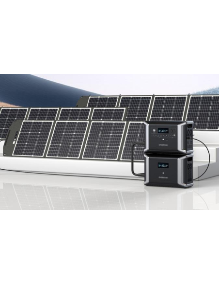 Dabbsson power station 2200W-Panel