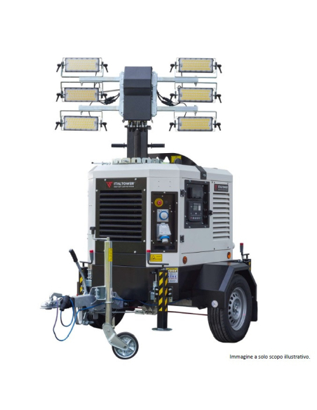 ITALTOWER ASTRID TORRE FARO IBRIDA 6x120W