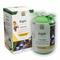 Bombola a perdere MisterWork - Argon - 14 Lt
