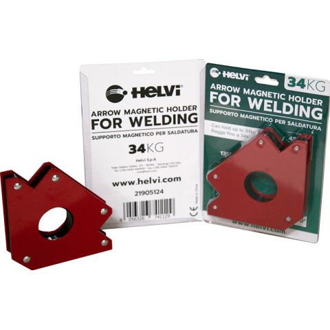 Fixed magnetic corner support - max load 34 Kg