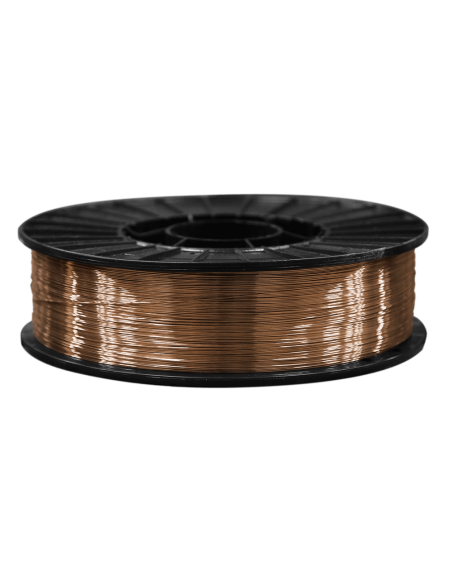 HELVI COIL OF COPPER-PLATED STEEL WIRE SG2 DIAMETER 200MM - WIRE DIAMETER 0.6MM 5KG