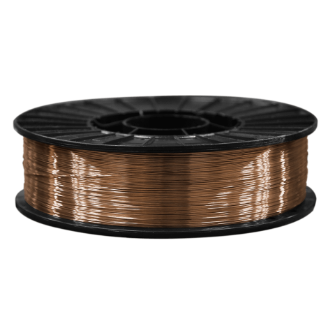 HELVI COIL OF COPPER-PLATED STEEL WIRE SG2 DIAMETER 200MM - WIRE DIAMETER 0.8MM 5KG