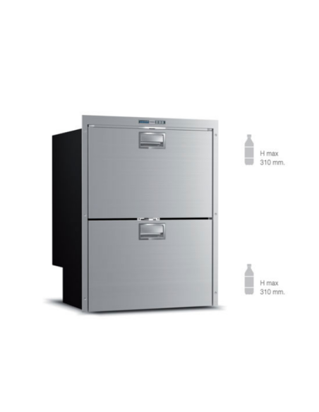 VITRIFRIGO DW180OCX2RFX Double Case Refrigerator