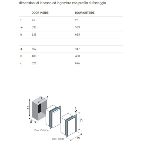 VITRIFRIGO DW75 OCX2 FRIGO-FREEZER A CASSETTO II