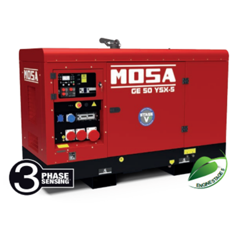 MOSA GE50 YSX-5 GENERATOR SET 30 KW