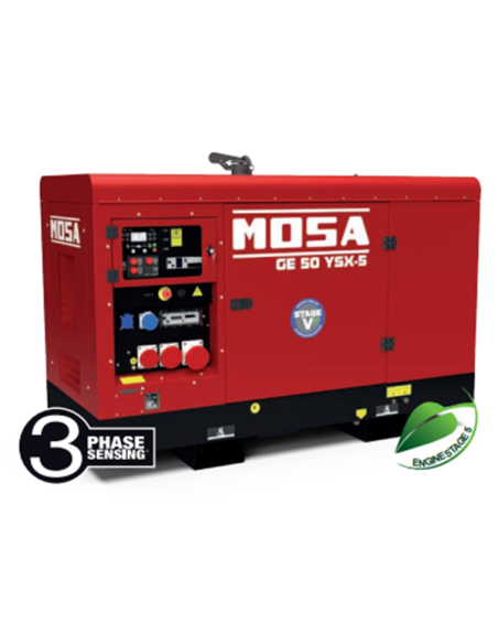 MOSA GE50 YSX-5 GRUPPO ELETTROGENO 36KW