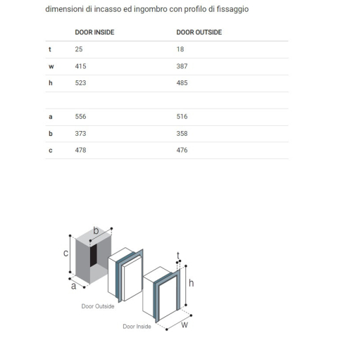 VITRIFRIGO IM XT HYDRO (12Vdc) Ice Maker - Door inside | Manel Service