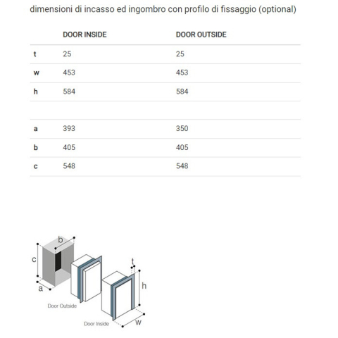 VITRIFRIGO C39I Fridge - Freezer