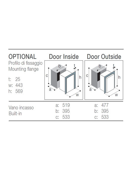 VITRIFRIGO C51i Fridge-Freezer VI