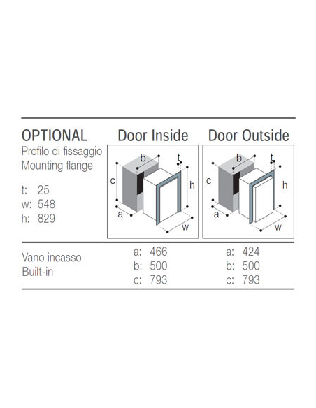 VITRIFRIGO C95L Fridge-Freezer VI