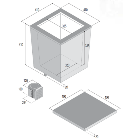 VITRIFRIGO TL37BT Chest Freezer I