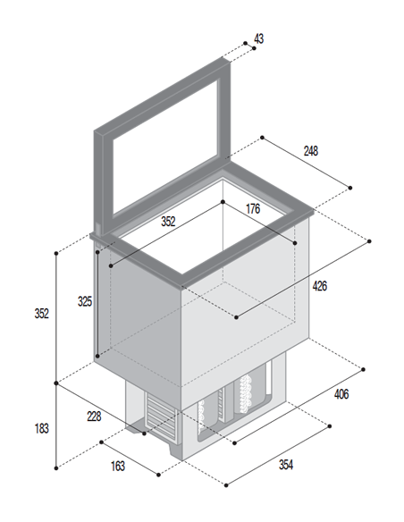 VITRIFRIGO TL20 Chest Freezer I