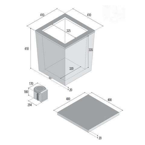 VITRIFRIGO TL37L Chest Freezer | Manel Service