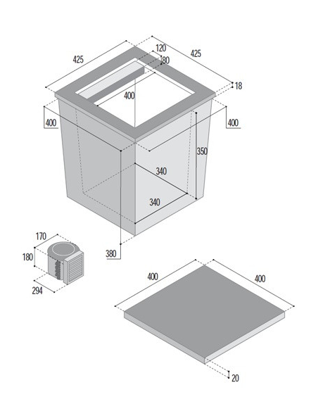 VITRIFRIGO TL40L I